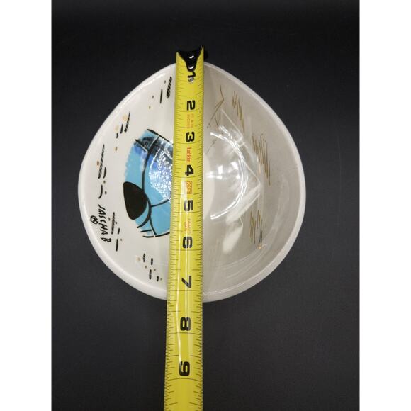 Vintage MCM SASCHA B BRASTOFF Ceramic Dish Bowl Ashtray Alaska Igloo Scene C3 - Picture 5 of 5